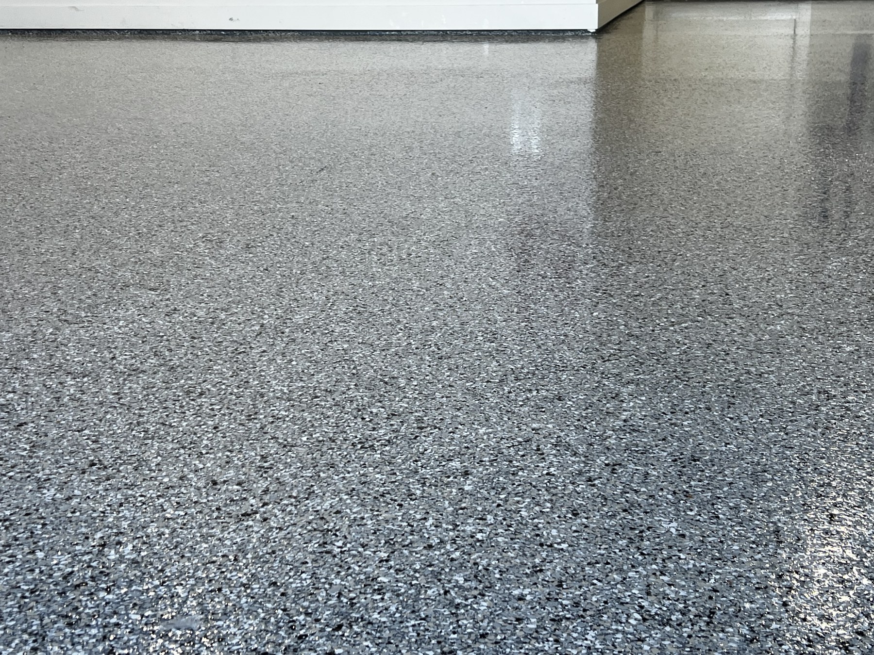 IronRock floor installed in Cabin Fever